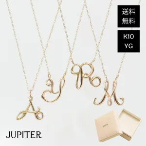 JUPITER／ジュピター イニシャルネックレス