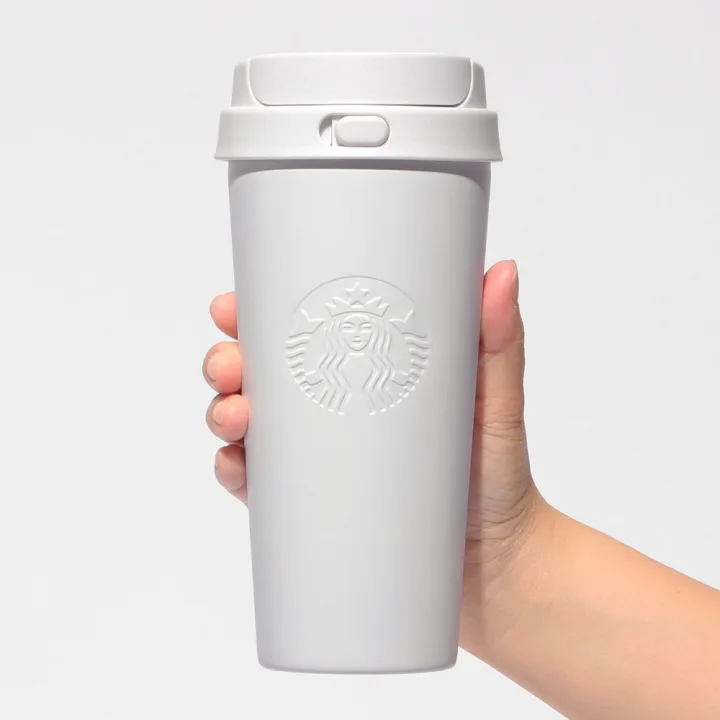 ペーパーカップ風のスタイリッシュなデザイン