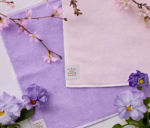 自然の彩りを閉じ込めたふんわりタオルハンカチ Aoyama Flower Market/青山フラワーマーケット「hanairo タオルハンカチ」