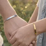 シンプルプレートチェーンブレスレット 2点