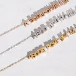 custom initial pendant