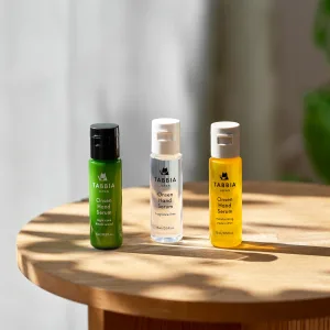 TABBIA／タビア 温泉ハンドセラム15ml ３本セット 巾着付き