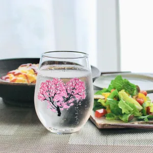 丸モ高木陶器 冷感桜 フリーグラス