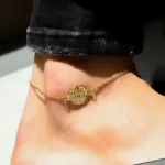 Coin anklet