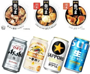 国産ビール4種＆缶つま3種セット