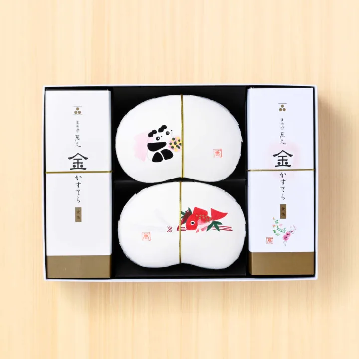 縁起が良い黒豆の甘納豆&炒り豆もセットに