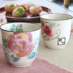 名前入り湯呑み 花物語