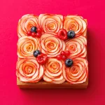 りんごのプリンタルト