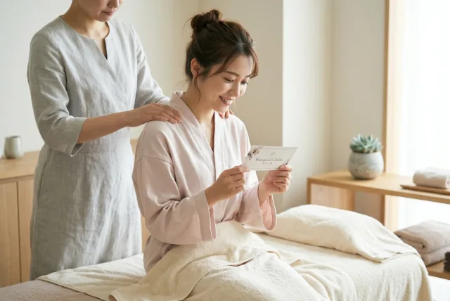 女性が喜ぶマッサージ券のプレゼント13選&アイデアいっぱいの手作りギフト券2選