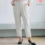 ウツクシルエットテーパードパンツ