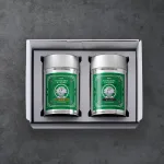 洗練された茶缶デザイン