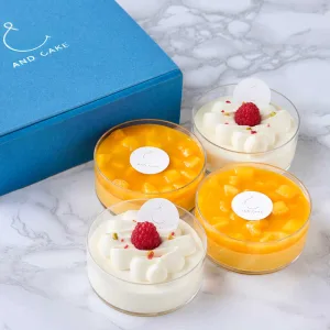 AND CAKE／アンドケーキ ショートケーキ＆マンゴープリン ４Ｐ