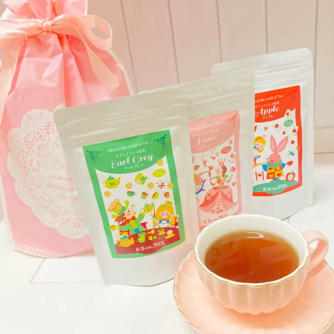 妊娠祝いにも喜ばれるノンカフェイン紅茶ギフトセットで妊婦さんの体をいたわるメッセージを