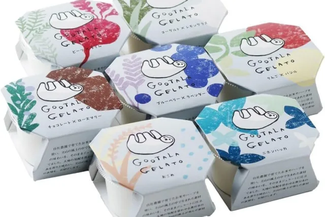 “グータラ”なジェラートで息抜きしよう! GOOTALA/ぐーたら 「ぐーたらジェラート」