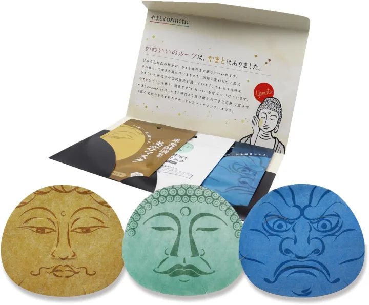 大仏さまになりきれる!?笑えるフェイスパック