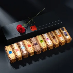 R.L waffle cake／エール・エル ワッフルケーキ フラワー付きワッフルケーキ10個セット