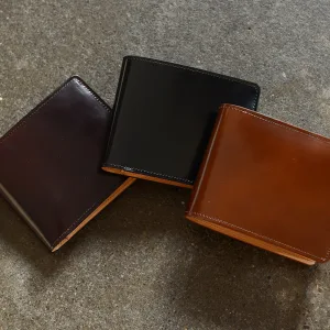 MIYAUCHI／宮内産業 日本製コードバンレザー 二つ折り財布