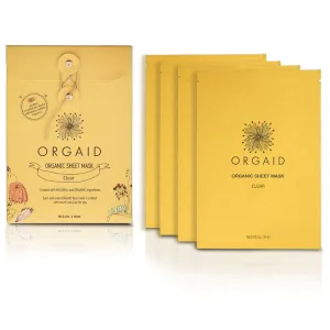 ORGAID／オーガエイド エッセンスクリアマスク（4枚入り）
