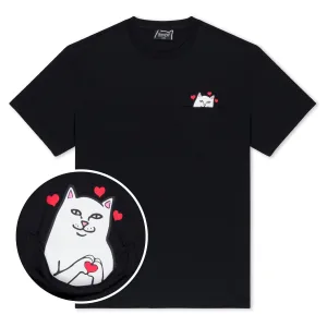 RIPNDIP／リッピンディップ NERMAL LOVES POCKET TEE (BLACK WASH)