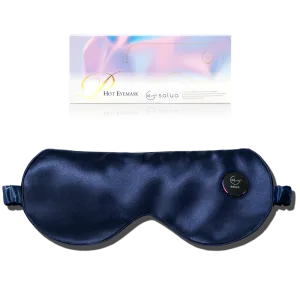 SALUA／サルア 高級シルク100% 充電式ホットアイマスク プレミアム