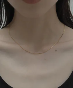 novice／ノーヴィス Thin Snake Chain Necklace［Silver925］