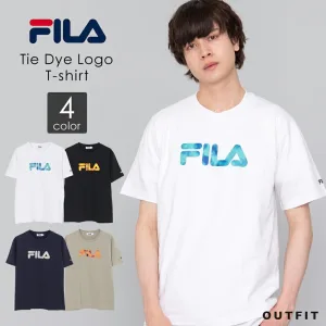 FILA／フィラ タイダイ風プリントTシャツ