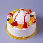 野球ボールケーキ