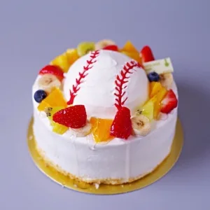 パティスリーアングレーズ フィーユ 野球ボールケーキ