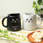 名入れ ペアネコマグカップ
