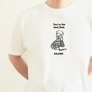名前入りTシャツ[best Dad]