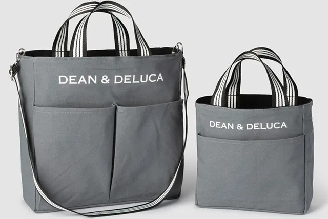 「これは便利!」リバーシブルで使えるトートバッグ DEAN & DELUCA/ディーン&デルーカ リバーシブルトートバッグ