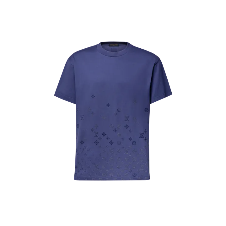 ワントーンがさりげない「モノグラムTシャツ」