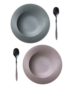 ARAS／エイラス 深皿とカレースプーンのペアセット