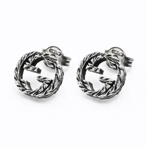 GUCCI／グッチ インターロッキングG ピアス