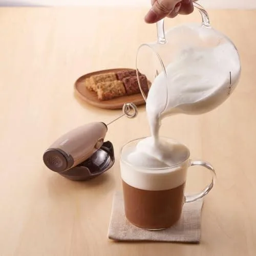 カプチーノだって自宅で気軽に