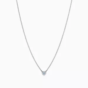 Tiffany／ティファニー エルサ・ペレッティ™ カラー バイ ザ ヤード アクアマリン ペンダント