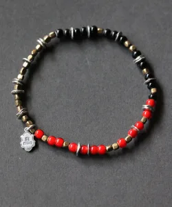 amp japan／アンプジャパン Triple part Beads -Red-
