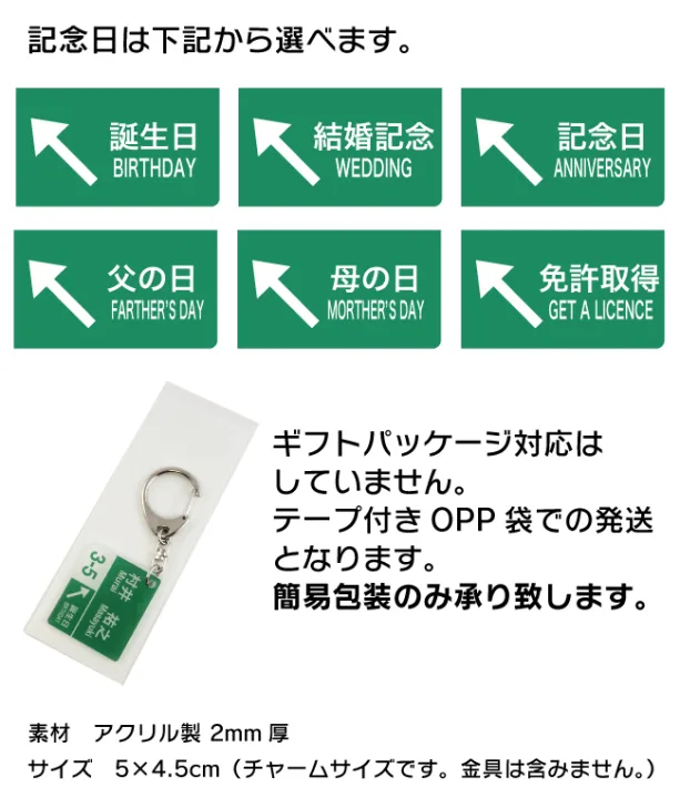 話題性とインパクトを狙うなら道路標識風キーホルダーがアツい！