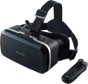 Elecom／エレコム VRゴーグル スタンダードタイプ リモコンセット ブラック VRG-M02RBK