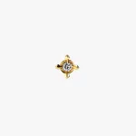 DIAMOND PIERCED EARRING