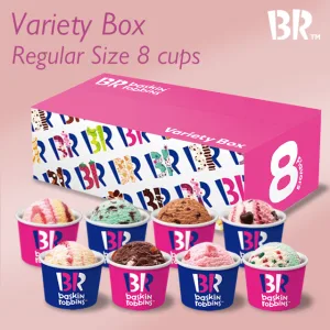 サーティワンアイスクリーム バラエティボックス Rサイズ8コ入り券