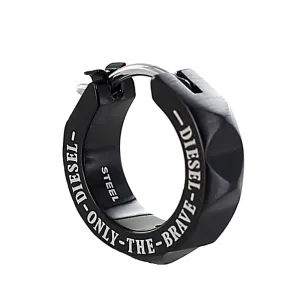 DIESEL／ディーゼル ブラック 片耳ピアス
