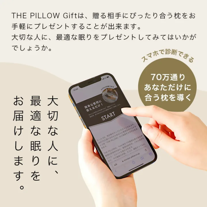 人生を豊かにしてくれる「オーダーメイド枕」