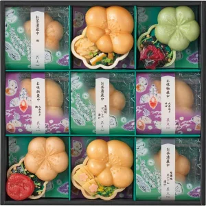 辻が花 京野菜のお吸物と京のお茶漬