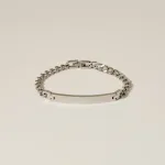 Plate Chain Bracelet［Stainless］