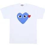 COMMEdesGARCONS PLAY ハート Tシャツ ブルー