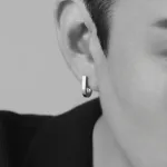 Square Hoop Pierce