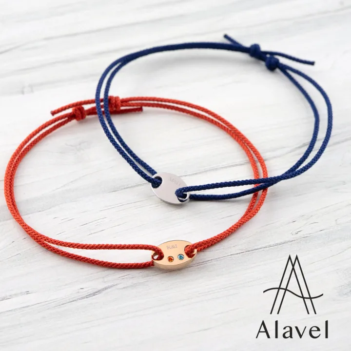 Alavel（アラベル） 選べる コードブレスレット 二本セット APA0610