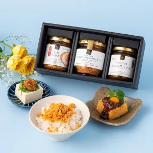 久世福商店 厳選ご飯のお供３本ギフト