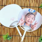 オリジナルうちわ 2本セット 写真入り